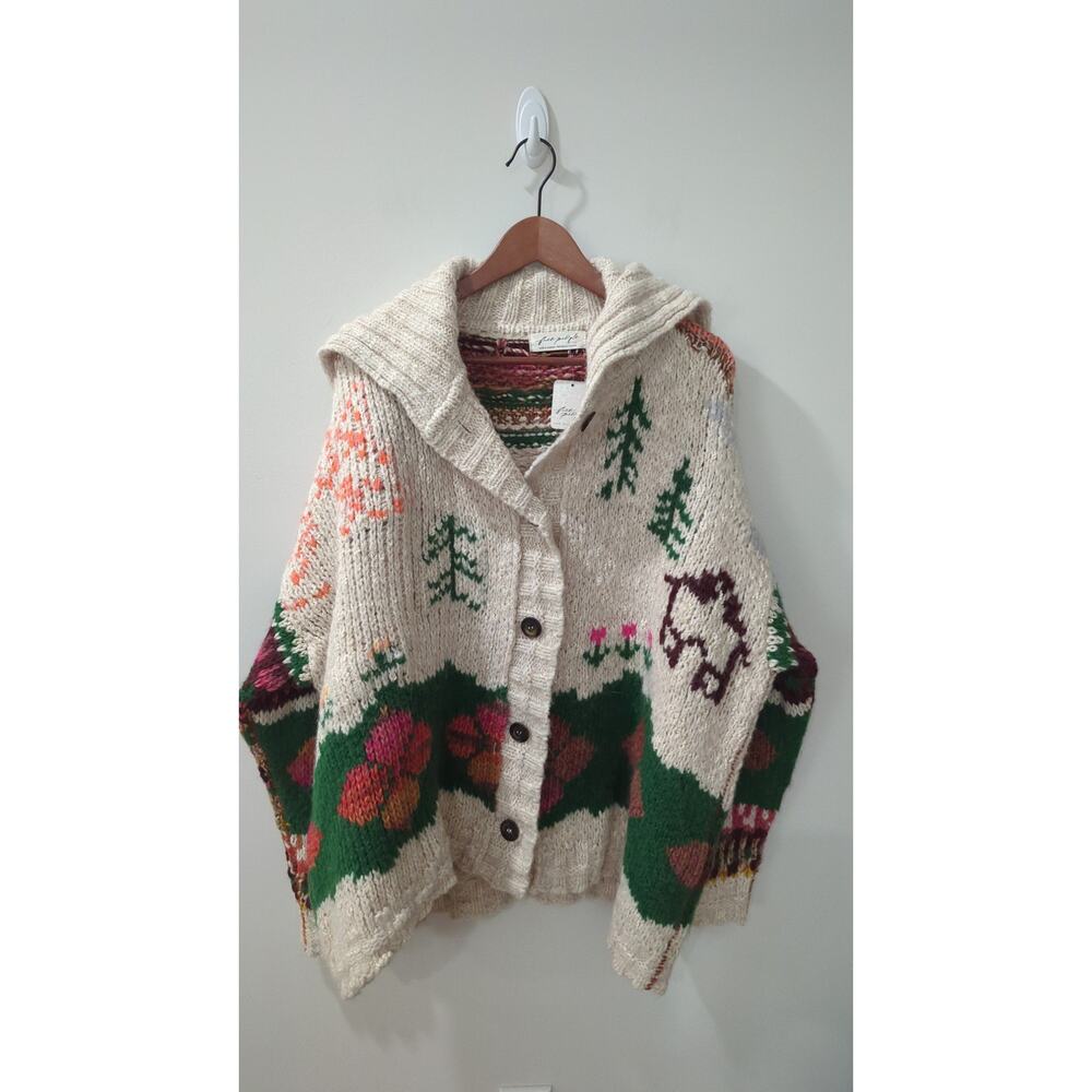Free People Wonderland SoftSpun Cardigan Sweater NWT - Picture 3 of 6